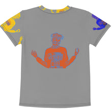Load image into Gallery viewer, OMEN PATTERN KIDS TEE GREY