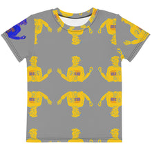 Load image into Gallery viewer, OMEN PATTERN KIDS TEE GREY