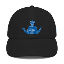 Load image into Gallery viewer, BLUE AND WHITE CLASSIC DAD CHAMP HAT