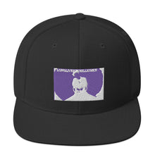 Load image into Gallery viewer, NEW WHITE AND PURP O snapback HATS