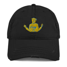 Load image into Gallery viewer, GOLDEN O DISTRESSED DAD HATS