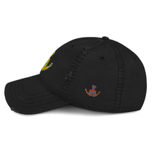 Load image into Gallery viewer, GOLDEN O DISTRESSED DAD HATS