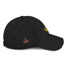 Load image into Gallery viewer, GOLDEN O DISTRESSED DAD HATS