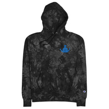 Load image into Gallery viewer, BLUE O Champion tie-dye hoodie