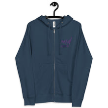 Load image into Gallery viewer, MW MERCH zip up hoodie