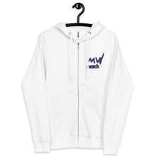 Load image into Gallery viewer, MW MERCH zip up hoodie