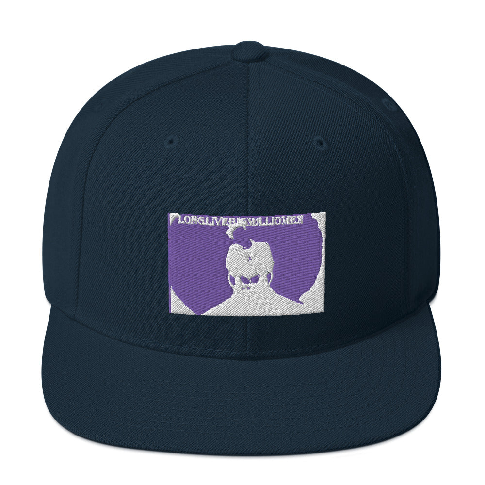 NEW WHITE AND PURP O snapback HATS