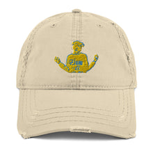 Load image into Gallery viewer, GOLDEN O DISTRESSED DAD HATS
